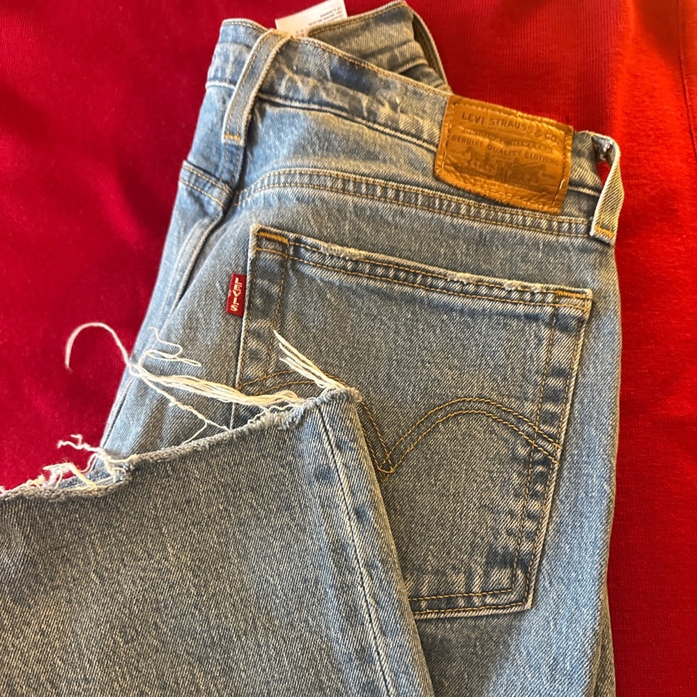 Levi wedgie straight cropped